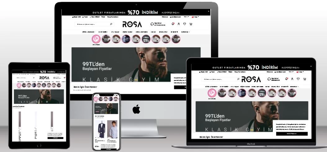 eticaret giyim teması scripti