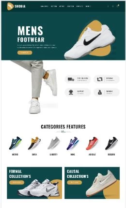 Opencart ayakkabı satış teması