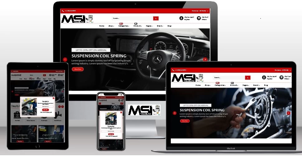 oto yedekparça satış e ticaret sistemi msiyazilim