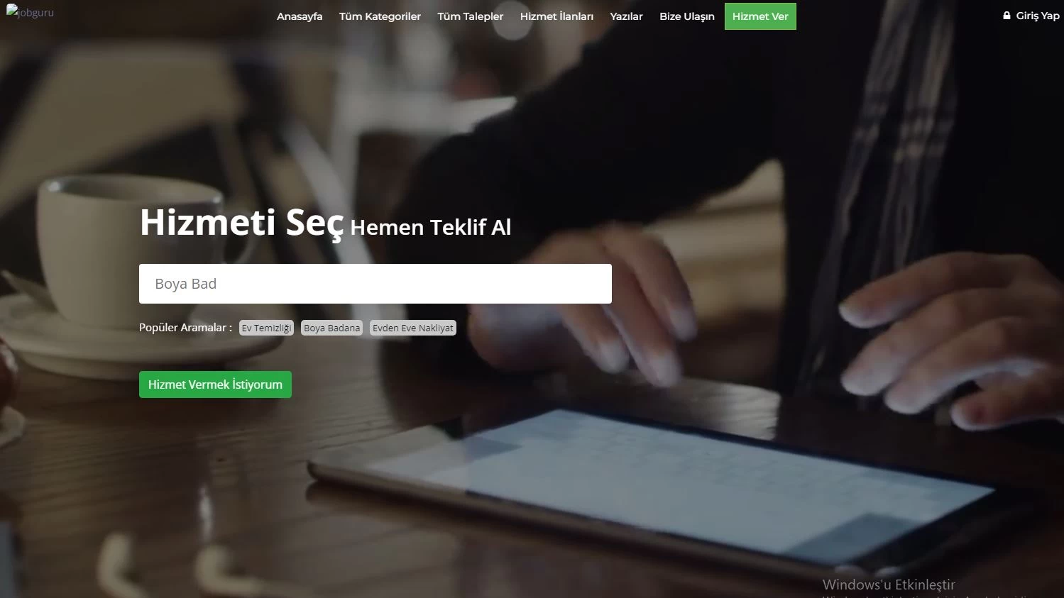 Armut tarzı hizmet ilan scripti sahibinden tarzı php script