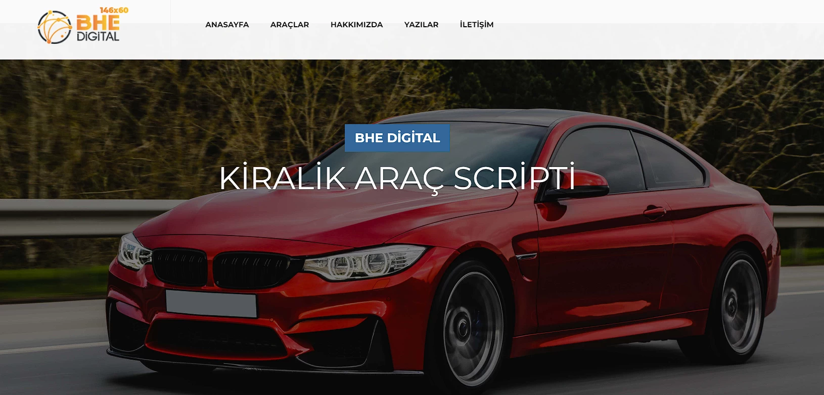 renta car php scrip özel yönetim paneli php scrip