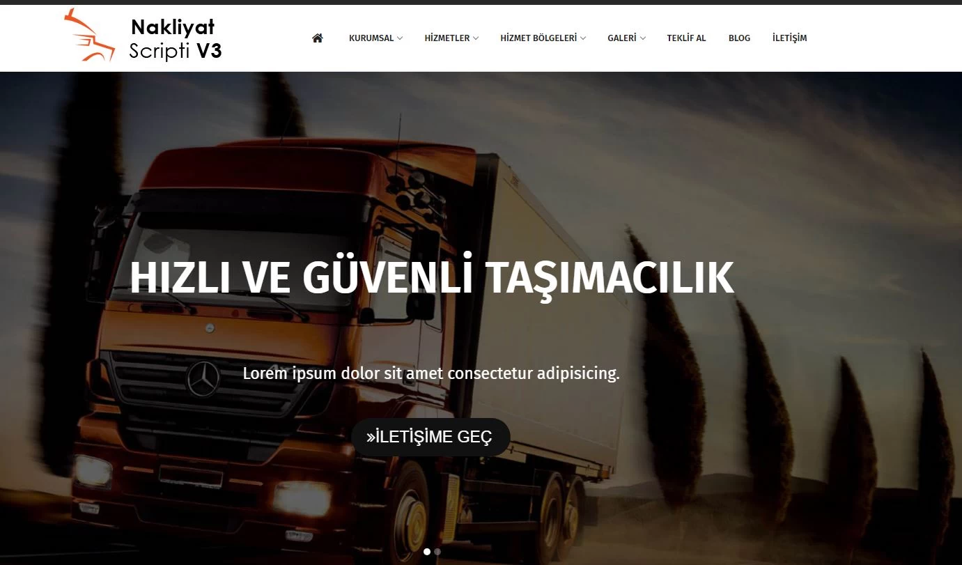 Nakliye taşımacılık lojistik parça eşya taşıma scripti V3