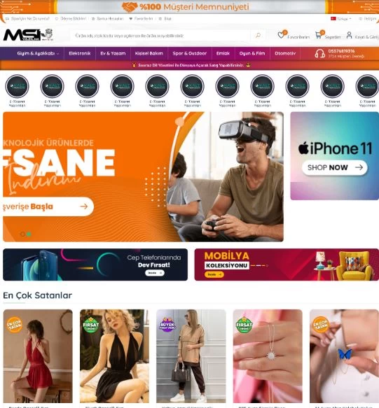 e ticaret sistemi msiyazilim gate açıklama oku