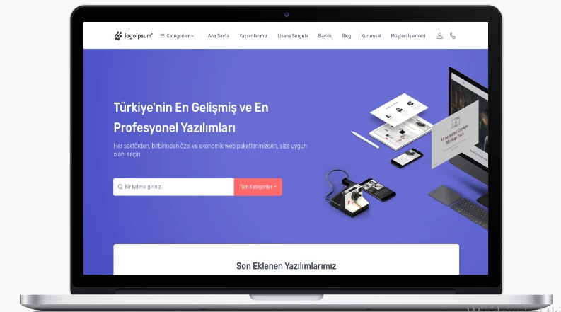 yazılım satıs scripti php yönetim panelli