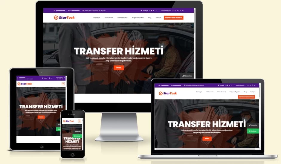 Vip taksi transfer hizmeti scripti