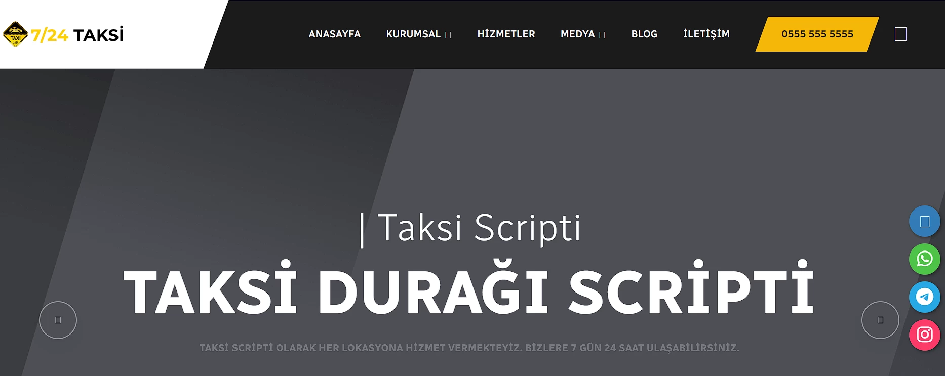 Taxi Durağı php scrip