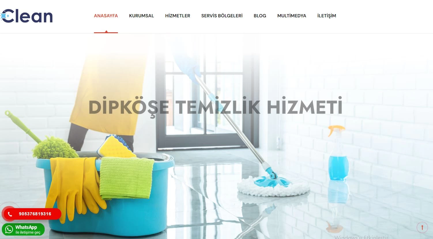 Temizlik firması temizlik php scripti yönetim panelli