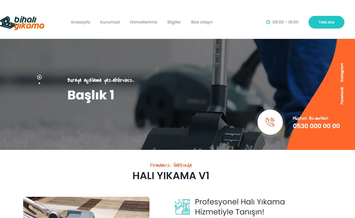 Temizlik Şirketi Web Scripti  Hazır Kurulum  Demo   MsiYazilim.com