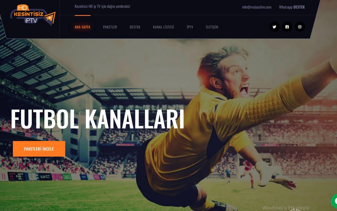 ip tv V2 php scripti online iptv paketleri canlı iptv maç yayınları izle