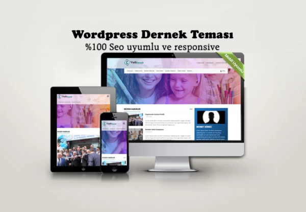 WordPress Dernek Köy Vakıf  Belediye Teması php script msiyazilim.com