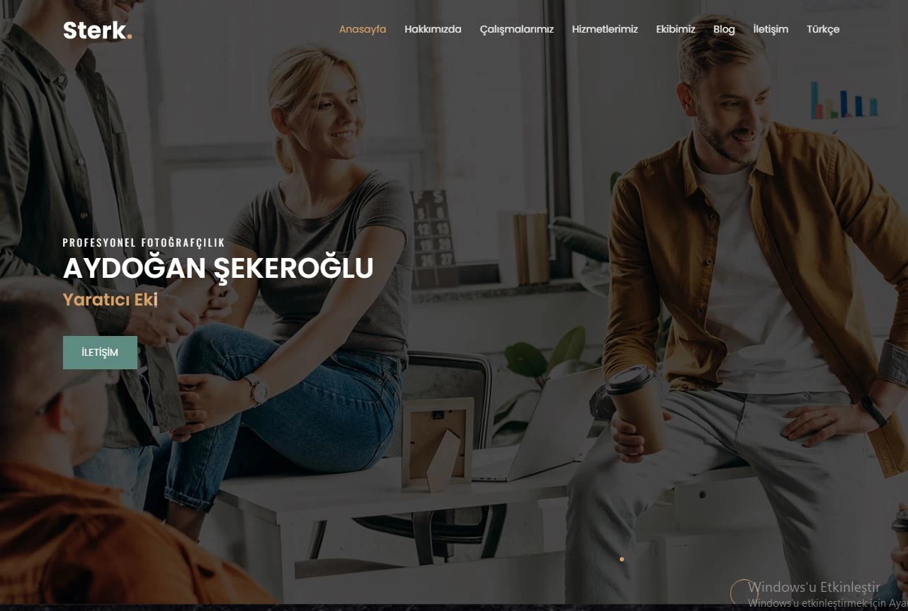 Kurumsal ajans firma php scripti yönetim panelli