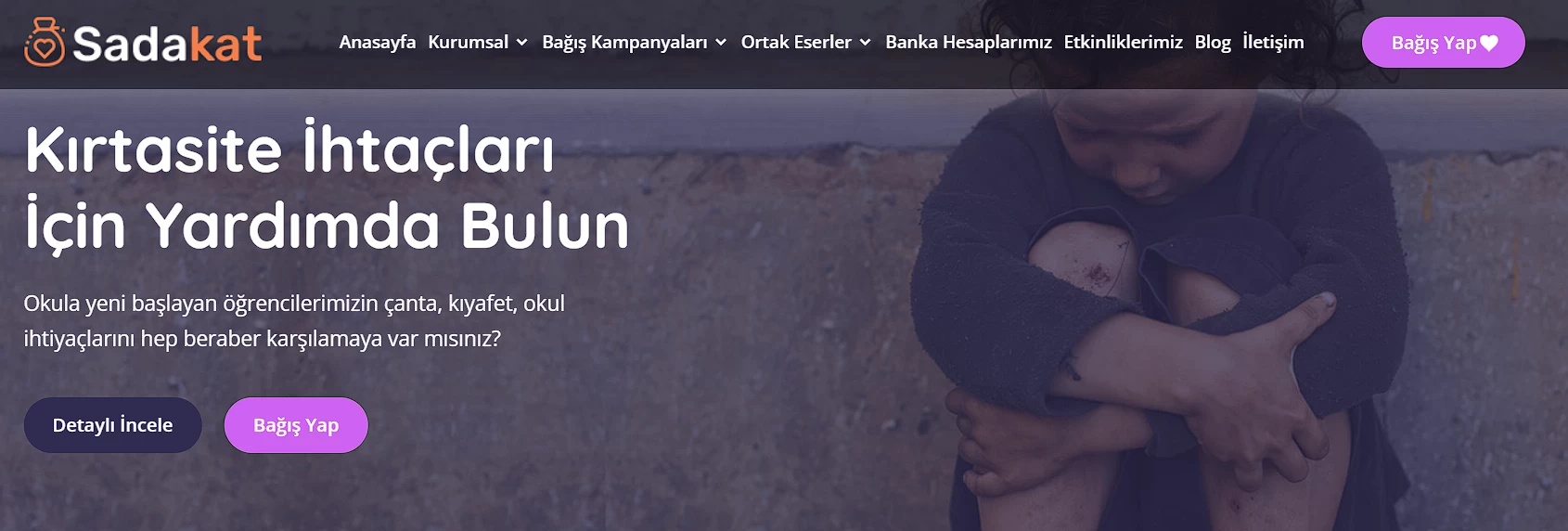 Dernek bağış toplama sitesi php scrip