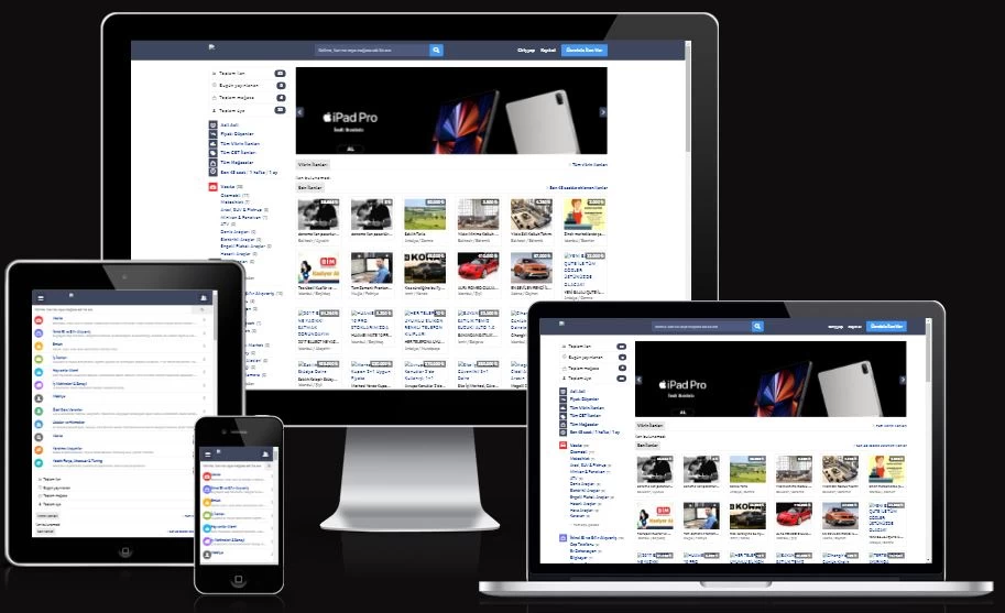Online ilan php script sistemi sahibinden benzeri v3