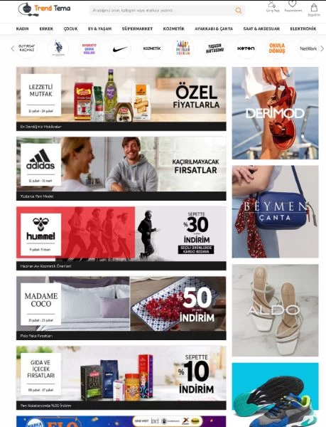 hepbiburada trendyol n11 tarzı alısveris pazaryeri php tema script msiyazilim