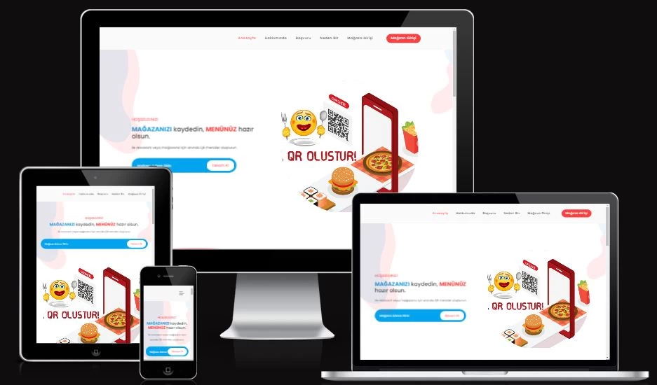 Php qR KOD sitesi qr kod menü muhasebe vrm is takip script yazılımı