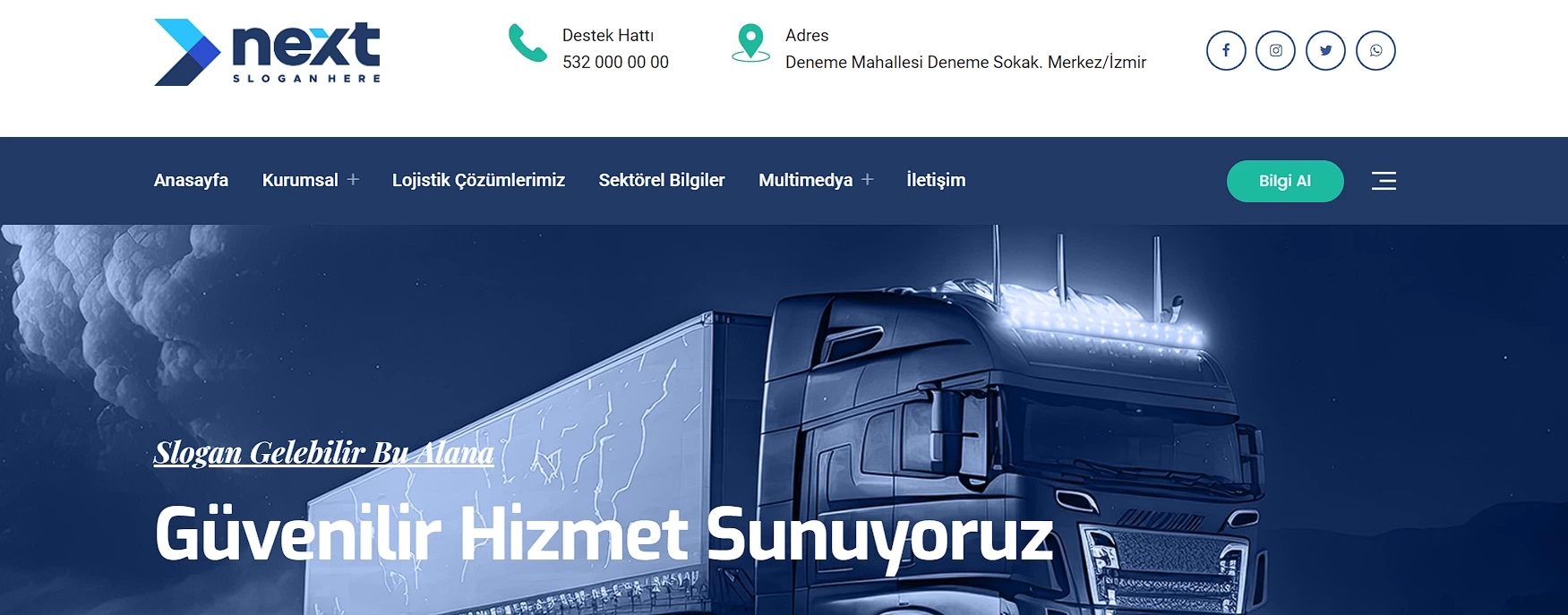 Naklıye Lojistik php scrip özel yönetim panli php scrip v1